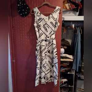 B&W Vintage Dress